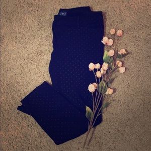 3/$20 Old Navy Black Polka Dot Pixie Pants